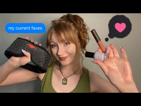 asmr ✨💕my current favorites 💕✨ show and tell / ramble