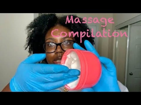 Asmr | Fast and Aggressive Massage Compilation 🧤