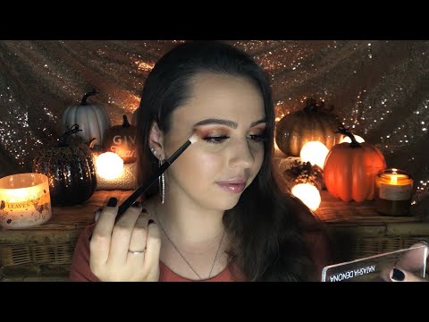 ASMR Doing My Makeup | Fall Makeup Tutorial 🍂