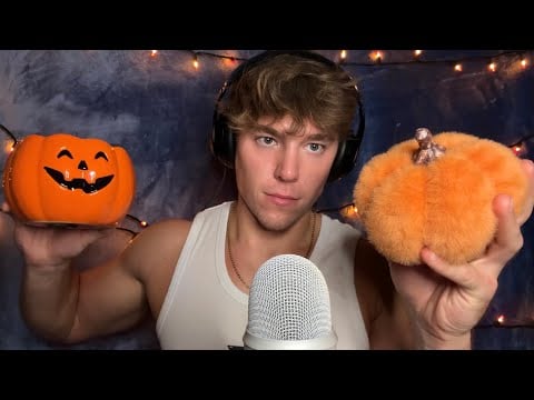 ASMR bringing the fall vibes early 🍂🍁🎃 relax and sleep 😴