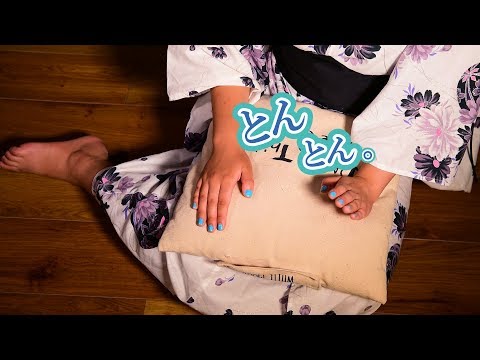 ASMR 彼女が膝枕で背中トントン30分間 - 30 Minutes Let Girlfriend Pat Your Back / No Talking