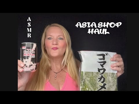 ASMR german ⚠️ Tingly Asia Shop Haul • Show & Tell - What’s in my Shopping Bag - Entspannter Talk