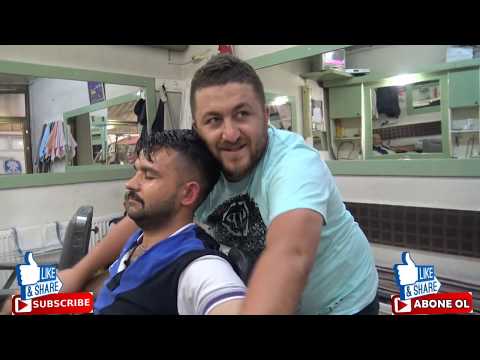 ASMR TURKISH BARBER MASSAGE💈 NECK CRACK , EAR CRACK = head,back,arm ,sleep,ear,face,massage =