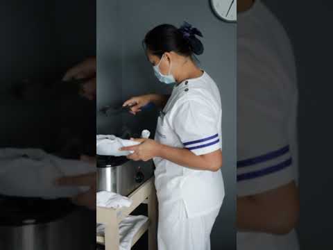 Preparación para masaje con piedras calientes