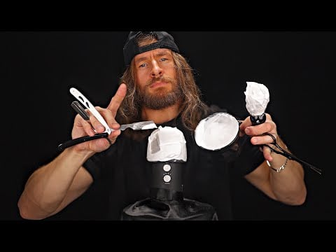 The Perfect Razor Shave 💈 Try Not to Sleep - You Will Fail | ASMR