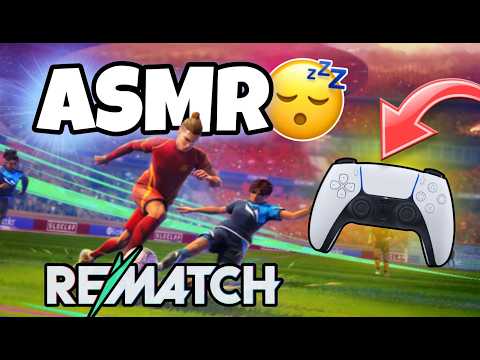 ASMR Français •  CHUCHOTEMENT RELAXANT en JOUANT a REMATCH ! 🎮😴 (bruits de manettes ultra intenses)