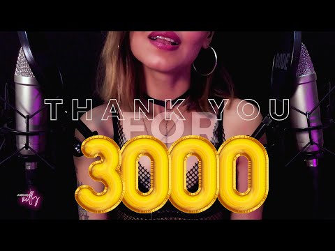 ASMR | Thank You for 3000 Subscribers ❤️ Whispering Thank You in Different Languages