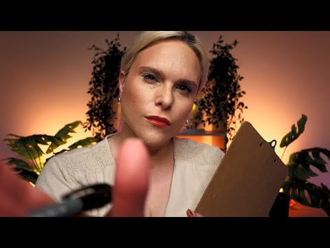A Relaxing In-Depth ASMR Skin Assessment And Allergy Test