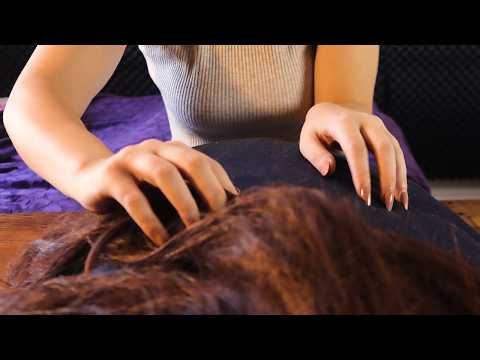 asmr back massage roleplay 💜 soft spoken pillow massage