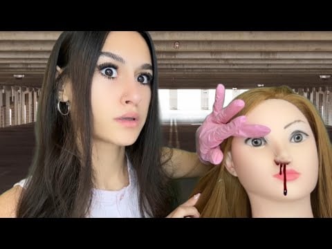 ASMR| PIERCING you but it’s ILLEGAL *gone WRONG*