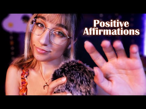 ASMR | Positive Affirmations for Anxiety Relief 💖 (Close Whispers)