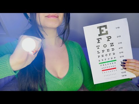 ASMR Roleplay Ophtalmologue | Examen des yeux