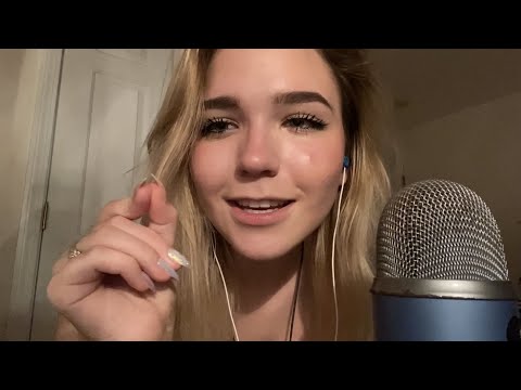 ASMR Plucking and Snipping Away Negative Energy