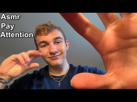 Asmr pay attention and focus trigger