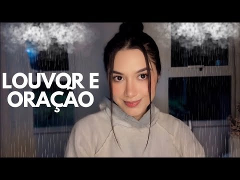 Cantando e Orando Até você Dormir | ASMR Cristão