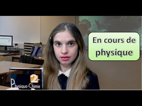 [ASMR français] Dodane en cours de physique - chimie ! Roleplay école