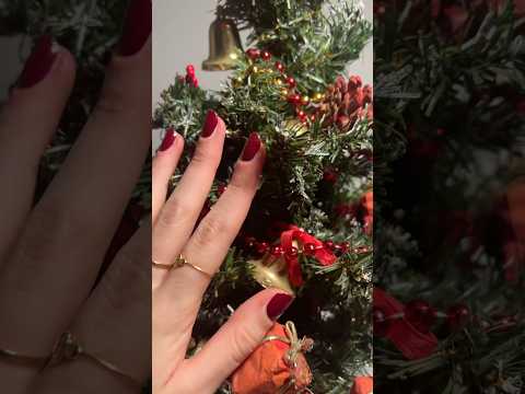 Christmas Tree ASMR 🎄 #randomasmr #asmr #asmrvideo #shorts #lofi
