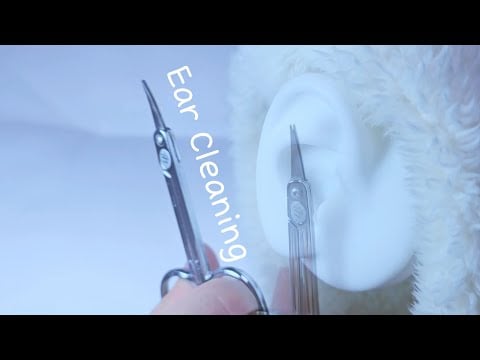 ASMR 진짜 손으로 귀를 후비게 만드는 귀청소 ✨좌우관통 레이어드 버전 (No Talking) Ear Cleaning