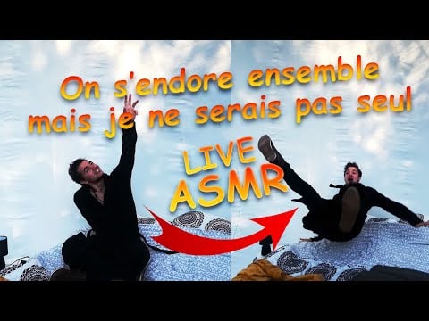 asmr live : je m'endors avec toi mais je ne suis pas seul @alteanne