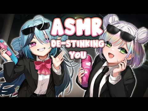 🚨Open Up, the Secret Stink Police Are Here! 🧼Cleaning You ASMR