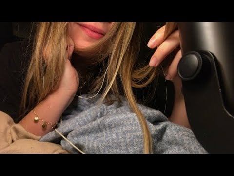 ASMR ✨ - tingles in bed | lots of pillow crinkles, hand sounds and personal attention
