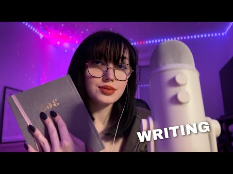 ASMR FR💕 je rempli mon carnet 365 jours avec toi