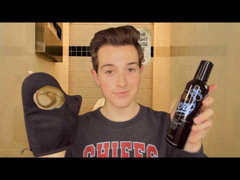 ASMR $5 Self-tanner in the School Bathroom