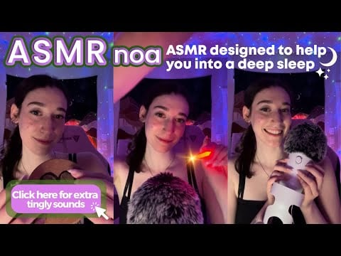 Listen Here and Fall Asleep in 15 Minutes | ASMR to for anxiety relief and relaxation 💕| live #199