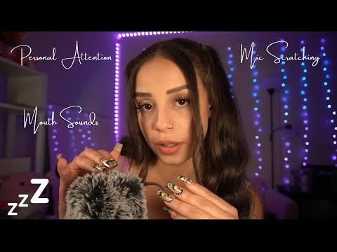 Somiii ASMR Fluffy Mic Scratching | Mouth Sounds, Mic Triggers, Español, Bug Searching