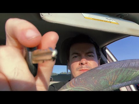 [LOFI ASMR] Poking Your Face with My Keys 2 | Lens Tapping | Car ASMR | Visual ASMR Triggers | RV
