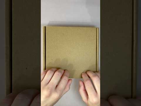 ASMR Tapping On A Cardboard Box #ASMR #Shorts