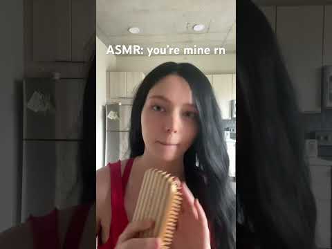 you’re mine 🤍#asmr #girlfriendasmr #whisper #flirtyasmr #tingles