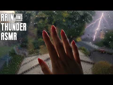 ASMR Spring Rain & Thunder Sounds 🌧️ | Calming Hand Movements to Help You Relax ⛈️