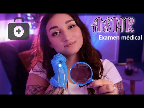 ASMR FRANCAIS : ROLEPLAY EXAMEN MEDICAL 🩺