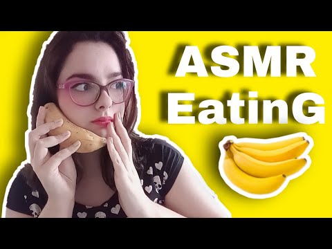 ASMR - COMENDO BANANA 🍌