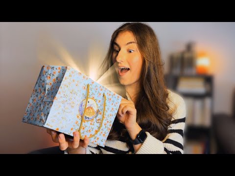 ASMR what I  got for my birthday 🎂 (german/deutsch)