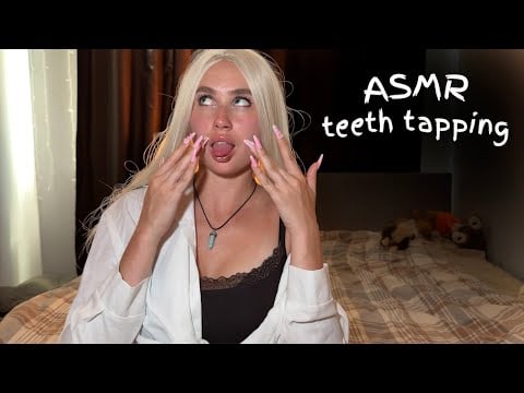 ASMR Fast & Aggressive Teeth Tapping & Nails for Deep Sleep