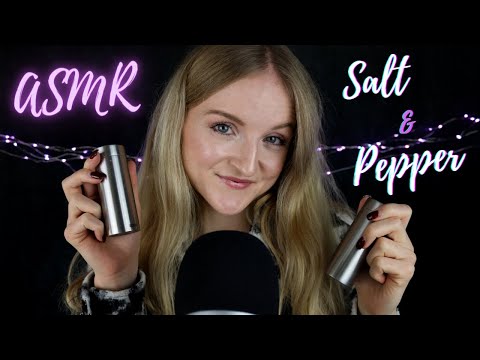 [ASMR] SALT & PEPPER - Sanfte Tapping & Crunch Geräusche zur Entspannung - (deutsch/german)