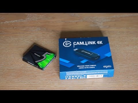 Camlink 4k ASMR Unboxing Chewing Gum