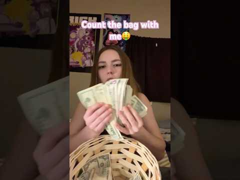 ASMR COUNT THE BAG W ME🤑