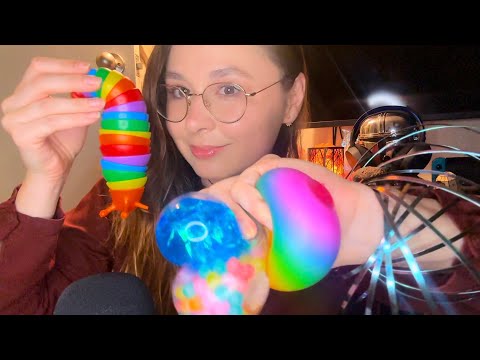 ASMR Fidget Toy Shop Roleplay!! ❤️🐛 ⚽️