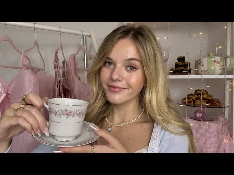 ASMR British Friend Invites You Over For Tea 🫖🌸🍵