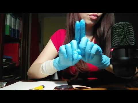 ASMR examining you (No talking)