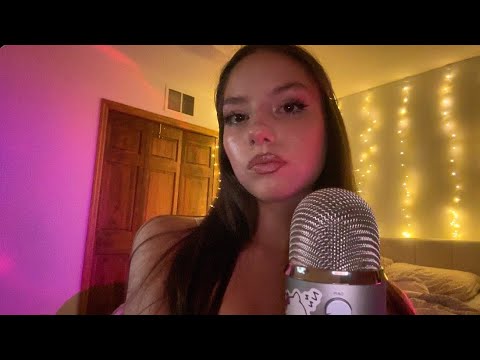 asmr whisper ramble and tapping ♡