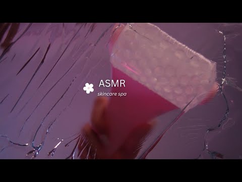 ASMR • first person skincare appointment • 100% tingly whispers & layered sounds for sleep 🤍