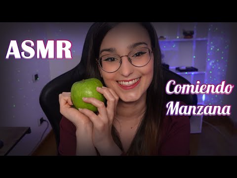 ASMR EATING APPLE | CRUNCHY SOUNDS | PARA DORMIR