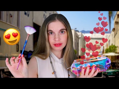 LA NOUVELLE SERIE ASMR 💖 Ce pinceau va te détendre illico  💄 Roleplay maquillage