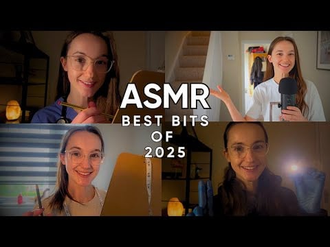 Best bits of Bryoni ASMR 2025 💤 (Measuring You, Cranial Nerve Exam & House Tour)