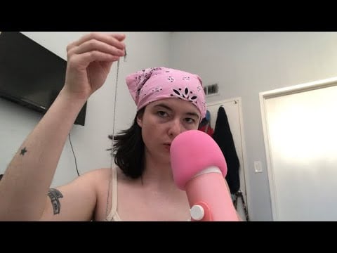 ASMR showing my jewelry collection + some triggers