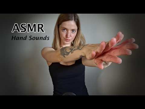 ASMR Hand Sounds with Mouth Sounds - perfect for Sleep, Work, Relaxation - few whispering
